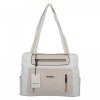 Dámská kabelka shopper bag Hernan bílá 3892